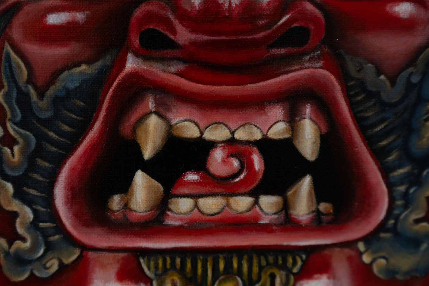 'Tibetan Mask #1' - original work