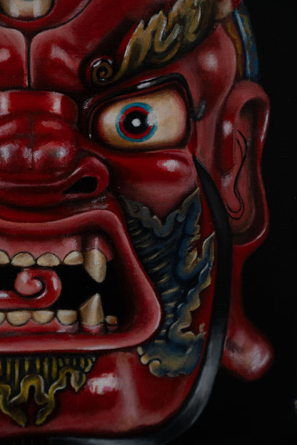 'Tibetan Mask #1'  - original work